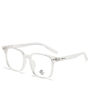 Lunettes anti-lumière bleue style coréen, monture complète, pour myopie, look discret, monture de lunettes vintage fine pour adultes unisexes - Product Image 3