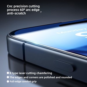 Protector de Pantalla de Vidrio Templado Antihuellas y Antipolvo con Diseño Animal para 17/18 <span class=keywords><strong>Pro</strong></span> <span class=keywords><strong>Max</strong></span> - Product Image 3