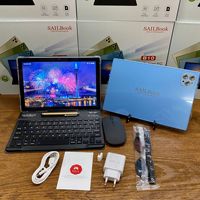 Tableta Educativa SAIL AIR B10 de 10.1 Pulgadas IPS Android 13 WIFI 2SIM 6+256GB, Juego Completo con Teclado y Ratón para Niños