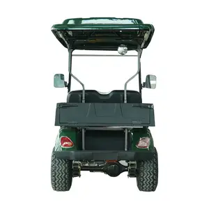 Wholesale Brand New 4 Wheel Golf Cart Utility Vehicle 2 Seater Electric Club Car Golf Cart With Folding Trunk