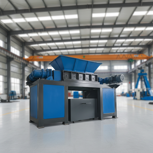Déchiqueteur à double arbre haute vitesse pour plastique, haute efficacité, faible consommation d'énergie, moteur, pompe, engrenage, roulement double S compétitifs - Product Image 5