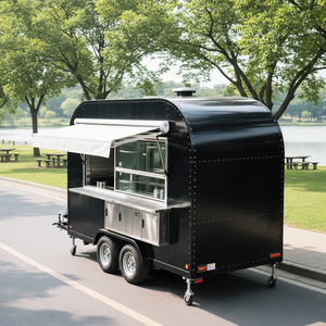 Remolque Móvil para Venta de Alimentos, Remolque de Comida con Descenso Automático, Remolque para Bebidas Frías - Product Image 3