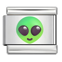 Nouveau Bracelet Modulaire Italien en Acier Inoxydable avec Breloques Emoji d'Humeur Européennes et Américaines 2026, Bijoux DIY Détachables pour Grossistes