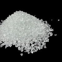 Sable de verre super blanc sans poussière pour sablage, polissage, revêtement, filtration d'eau, marquage routier, peinture pour meubles et remplissage