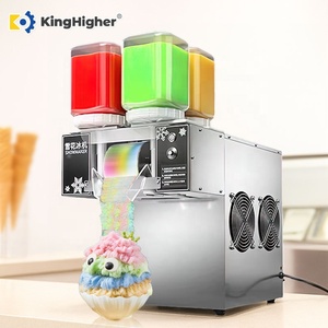 Máquina <span class=keywords><strong>de</strong></span> <span class=keywords><strong>Hielo</strong></span> en Copos <span class=keywords><strong>de</strong></span> Nieve <span class=keywords><strong>de</strong></span> 4 Sabores 120KG/Día para Bingsu Coreano 220V 110V Máquina <span class=keywords><strong>de</strong></span> <span class=keywords><strong>Hielo</strong></span> Comestible para Negocios - Product Image 1