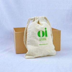 Bolsa de Algodón de Color Natural Personalizada, Reutilizable y Multifuncional para Guardar Joyas - Product Image 6
