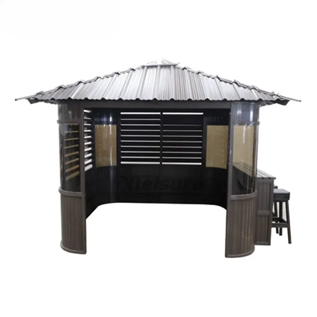 Hot Sale Outdoor Living Spa Hot Tub Shelter Outdoor Tuin Spa Tuinhuisje Spa Privacy Behuizing