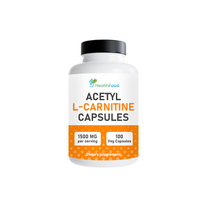 Suplemento Dietético de Alta Calidad para Apoyar la Claridad Mental, Suplemento para el Bienestar, Cápsulas de Acetil L-Carnitina, Productos para el Control de Peso - Product Image 1