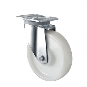 Cascoo 5 אינץ כבד כבד ניילון caster גלגלים מסתובבים מדפים ניידים עם כדור כפול, קיבולת עומס 500 ק "ג - Product Image 1