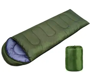 Polyester Ultralight Portable Winter Outdoor Adults Compact Single Camping Sleeping Bag