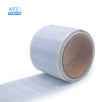 Etiqueta RFID UHF 860-960MHz de Alta Sensibilidad, Adhesiva, para Sistemas de Gestión de Seguimiento de Paquetes en Logística y Comercio Minorista