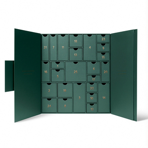 Recyclable Material Christmas <strong>Advent</strong> <strong>Calendar</strong> Custom Christmas <strong>Advent</strong> <strong>Calendar</strong> <strong>Box</strong> Cosmetic Gift Packaging Paper <strong>Box</strong> - Product Image 1