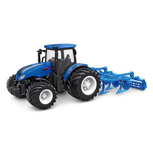 Tractor de <span class=keywords><strong>juguete</strong></span> RC con Control remoto, 6 canales, 2,4G, escala 1/24, para agricultura de aleación - Product Image 1