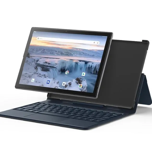 OEM/ODM P30 2 in 1 옥타 코어 태블릿 G + G 스크린 풀 핏 안드로이드 시스템 10.1 인치 태블릿 금속 케이스