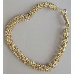 Conjunto de joyería fina de dos piezas Vintage elegante cobre chapado en oro con circón para imagen o regalo de moda - Product Image 1