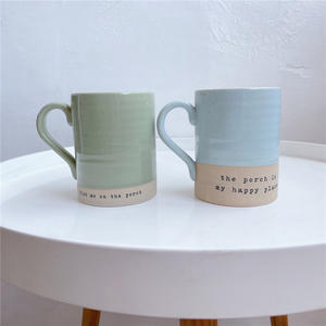 <span class=keywords><strong>Tazze</strong></span> Personalizzate <span class=keywords><strong>con</strong></span> <span class=keywords><strong>Scritte</strong></span>, Forma Irregolare Scolpita a Mano <span class=keywords><strong>con</strong></span> Fondo Opaco Non Smaltato - Product Image 6