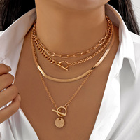 Collier multi-couches avec pendentif cœur pêche noir simple, accessoires de mode pour femmes