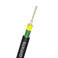 Câbles optiques blindés à accès central, 12 fibres, GYFXTS, pour lignes de communication aériennes FTTH rurales