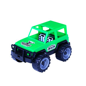 TOYBOLA Kids off Road Jeep Toy <b>Plastic</b> Adventure Vehicle for 2-7 Years Outdoor Pretend Play <b>Mesh</b> Bag Packaging - Product Image 1
