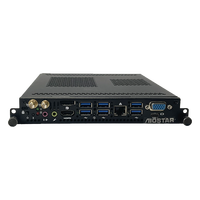 AIOSTART I3/I5/I7 I7-9700 Komputer Tertanam Dual-Core Empat-Thread Mini PC Industri 4K 60Hz 4G DDR4 32G-256G SSD WIN 10/Linux
