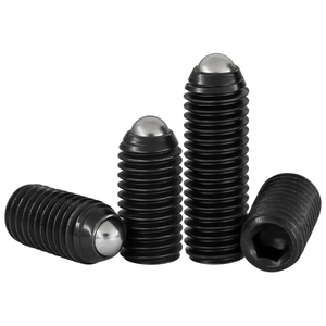 Piston à <span class=keywords><strong>ressort</strong></span> professionnel à tête sphérique fendue et filetée, fabriqué en Chine - Product Image 2