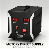 Stabilisateur de tension monophasé 220V en gros avec affichage numérique, protection contre les surcharges et les surtensions pour usage domestique et commercial