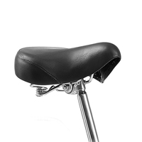 2025 la más nueva bicicleta eléctrica Cruiser 500Wh batería negra/Whitewall Bubble Tread 26 "2.125 X" neumáticos Beach Cruiser Ebike para hombres
