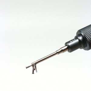 Kit de 6 forets magnétiques de précision avec <span class=keywords><strong>mandrin</strong></span> SDS et tige de 3 mm, finition aluminium – Outil de tournevis de précision <span class=keywords><strong>pour</strong></span> Apple/Android - Product Image 5