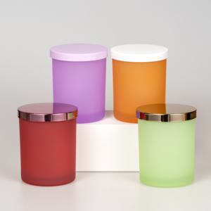 أحمر غير لامع ، مع غطاء معدني - Product Image 4