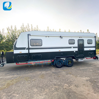 Chammp Luxury Motor Home Rvs Campeurs Remorques de voyage Hors route Caravane Camping Remorque Maison modulaire à vendre