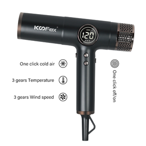 KooFex KF-8221B Nouveauté 220v-240V 20 millions d'ions <span class=keywords><strong>Brosse</strong></span> protectrice pour <span class=keywords><strong>cheveux</strong></span> Moteur sans balais Sèche-<span class=keywords><strong>cheveux</strong></span> professionnel - Product Image 4