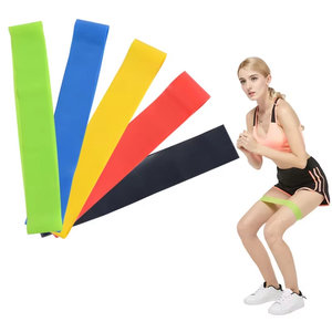 Mini ensemble de bandes de résistance de boucle de fitness en caoutchouc latex imprimé sur mesure sacs emballés d'entraînement de gymnastique à haute élasticité personnalisables - Product Image 6