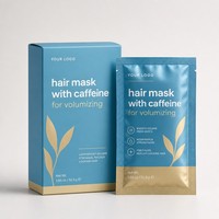 Masque capillaire professionnel premium naturel doux efficace avancé quotidien riche pur volumisant à la caféine pour la fabrication sous contrat