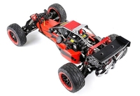 Voiture télécommandée électrique ROFUN BAHA320 à l'échelle 1:5, type Rock Crawler, avec chargeur, 2 canaux, utilisable en intérieur et en extérieur, prête à l'emploi