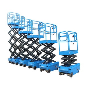 Alat Akses JLG Genie Sky 3M 4M 5M, Lift Gunting Mini dengan Platform Elektrik - Product Image 4