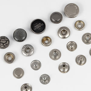 परिधान एक्सेसरीज लोगो डिजाइन प्रेस स्टड बैग मिश्र धातु कवर शर्ट 12 मिमी कस्टम स्नैप बटन कपड़ों के लिए धातु प्रेस बटन - Product Image 5