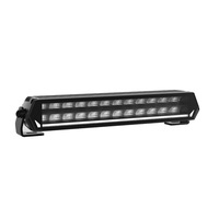 Nouvelle barre lumineuse LED en aluminium moulé sous pression de 36 cm, noire, droite, bicolore blanc et ambre, tout-terrain, 120 W, 6696 lm