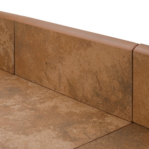 Skirting Argile Brun Mate 8x20 Cm Matt Rectified Edge 14 Mm Thickness - Product Image 6