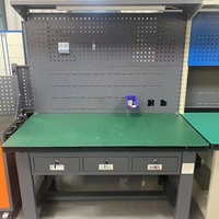 Banc de travail antistatique robuste CYD, table de travail industrielle en acier pour atelier