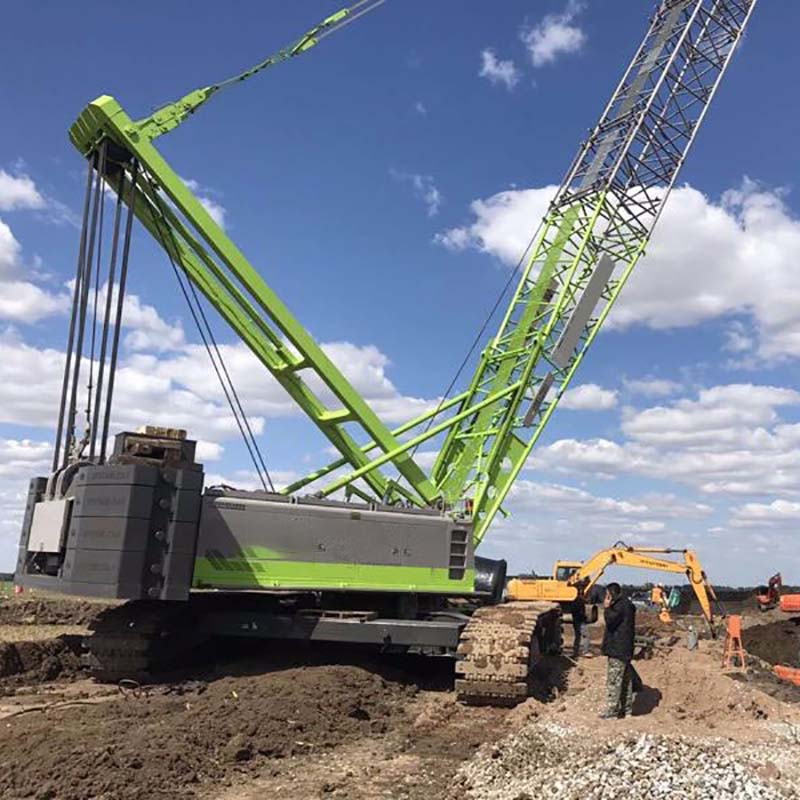 Zoomlion 60 Ton Mobile Spider Crawler Crane for Construction