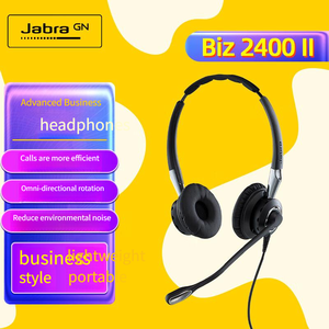 <span class=keywords><strong>Jabra</strong></span> BIZ 2400 II Duo <span class=keywords><strong>QD</strong></span> Téléphone spécial pour centre d'appels, opérateur, service client, conférence, bureau, réduction active du bruit - Product Image 2