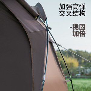 Bisinja Mongolian Yurt Dome <b>Tent</b> 3x3m Outdoor Sun Protection Camping Windproof Rainproof Awning - Product Image 5