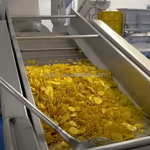 Frites machine automatique de traitement des <span class=keywords><strong>chips</strong></span> de pomme de terre <span class=keywords><strong>chips</strong></span> de banane plantain <span class=keywords><strong>chips</strong></span> ligne de production de friteuse - Product Image 1