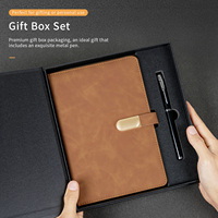 Cuaderno de Negocios A5 de Tapa Dura de Cuero PU, Diario, Regalo, Logotipo Personalizado, Venta de Fábrica