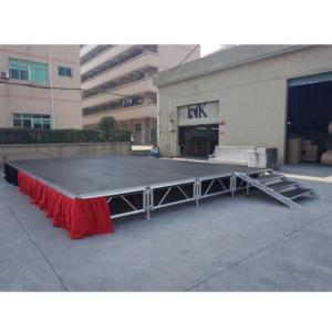 เวทีจัดงานแต่งงานกลางแจ้งอลูมิเนียมแบบตั้งขึ้นเวที - Product Image 5