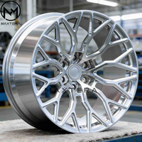 Jantes en alliage Maxtera forgées sur mesure de style S17-02 pour voitures particulières Porsche 911 BMW Corvette Camaro Mustang AMG GT 370Z GT-R