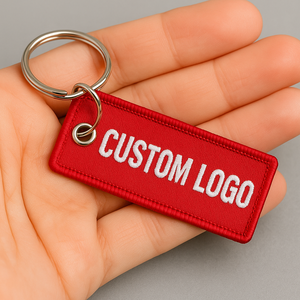 Etiqueta de Tela Personalizada para Coche, Etiqueta Tejida Bordada, Etiquetas Personalizadas de Anime, Llavero para Mascotas de Vuelo - Product Image 2