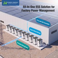 Armoire de batterie extérieure étanche IP65 haute tension JApower 50kW 208kWh compatible avec l'onduleur hybride Deye 314Ah LiFePO4