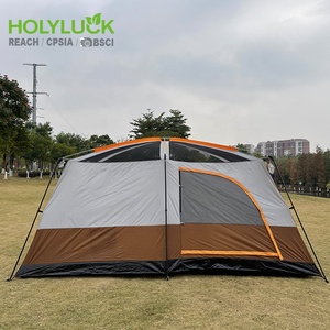 Tenda da spiaggia per 8 persone a doppio strato impermeabile per esterni più grande tenda da spiaggia di facile installazione per Picnic - Product Image 3