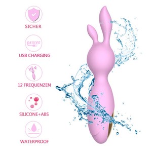 Nuevo Vibrador de Punto G con Diseño de Conejo para Mujeres, Estimulación del Clítoris, Recargable por USB, Resistente al Agua IPx6, 12 Frecuencias, Masajeador, Regalo - Product Image 5